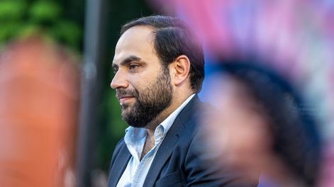 Ministro de Desarrollo Social, Gonzalo Civila.&nbsp;