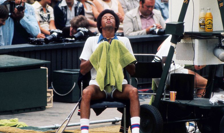 Arthur Ashe en su hora más gloriosa