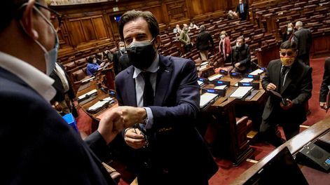 imagen de Nueve de los 13 diputados colorados solicitaron licencia en la sesión que decidirá la posición de la cámara sobre el tema Cardoso
