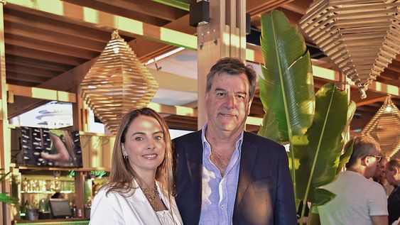 Karina Porras y Gustavo Anselmi