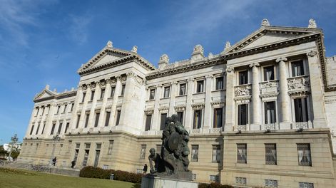 Fachada del Palacio Legislativo.