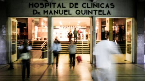Hospital de Clínicas. Foto: Javier Calvelo / adhocFOTOS
