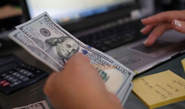 Casa de cambio. Foto: AFP