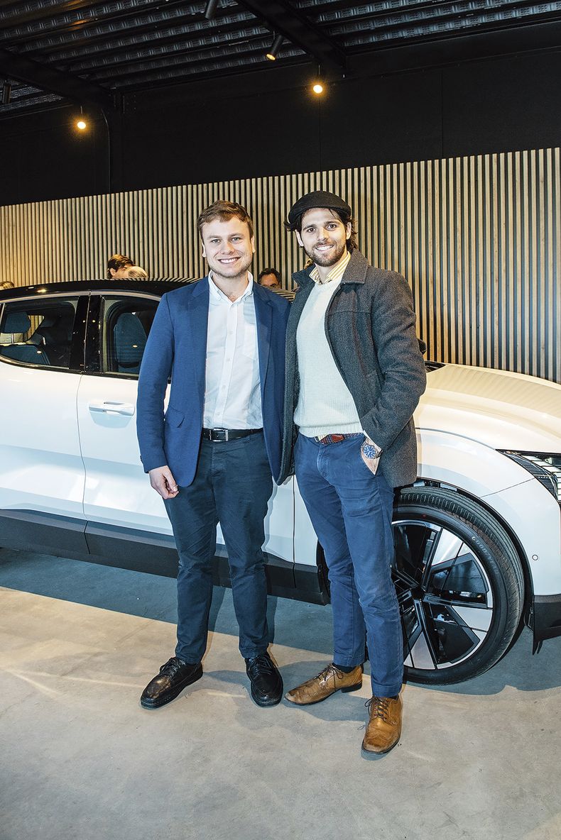 Mateo Laborde y German Mikolic