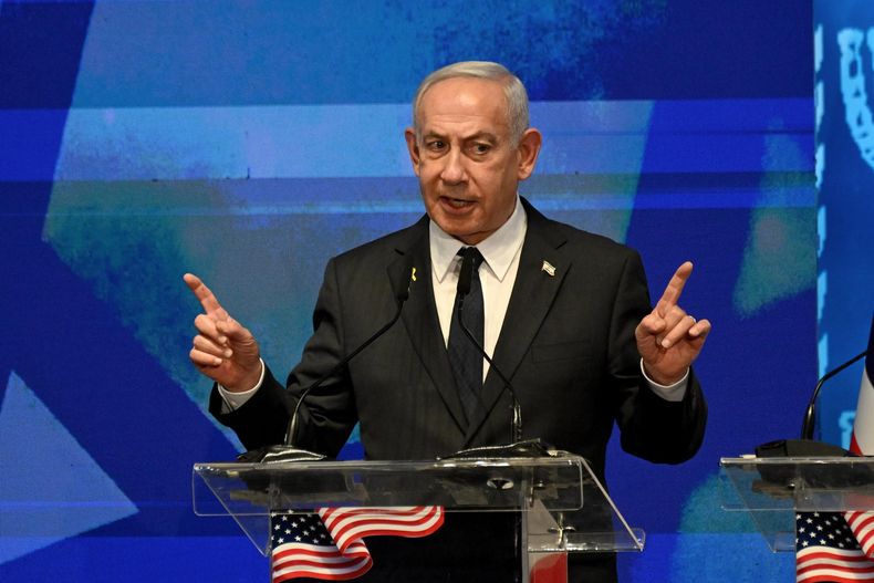 El primer ministro israelí, Benjamín Netanyahu.