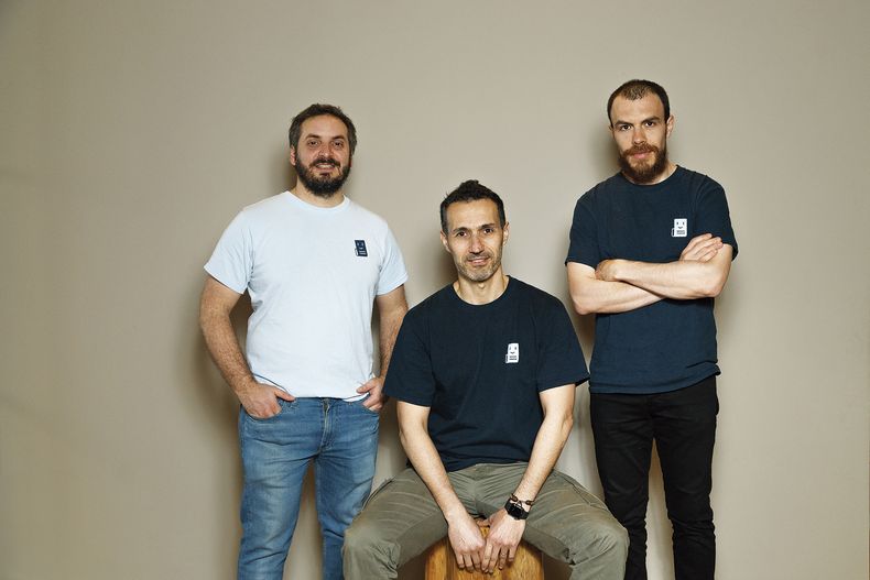 Socios de Pymo: Emilio Orsi, Gabriel Nardone y Hernán Albano.