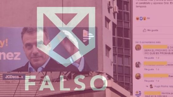 imagen de Es falso que Yamandú Orsi aparezca en un afiche electoral del FA ubicado en Punta Carretas imagen de Es falso que Yamandú Orsi aparezca en un afiche electoral del FA ubicado en Punta Carretas