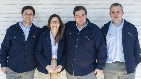 Martín Dibot, Ma. Elisa Bazzino, Juan Manuel Ugarte y Braulio Casadei.