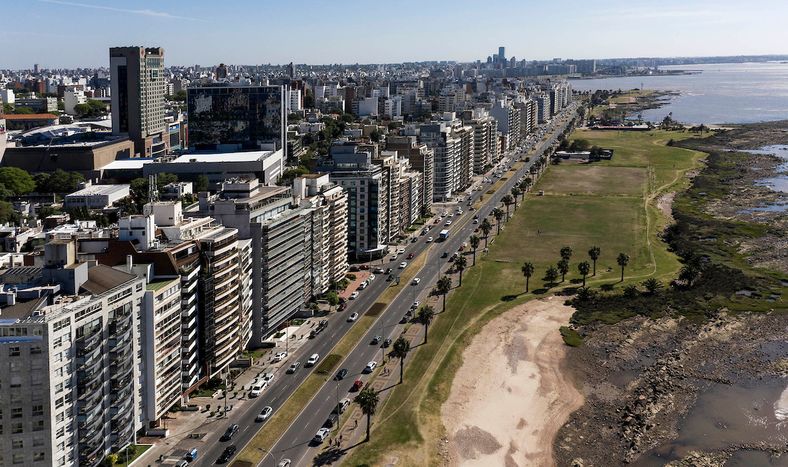 Rambla de Montevideo.