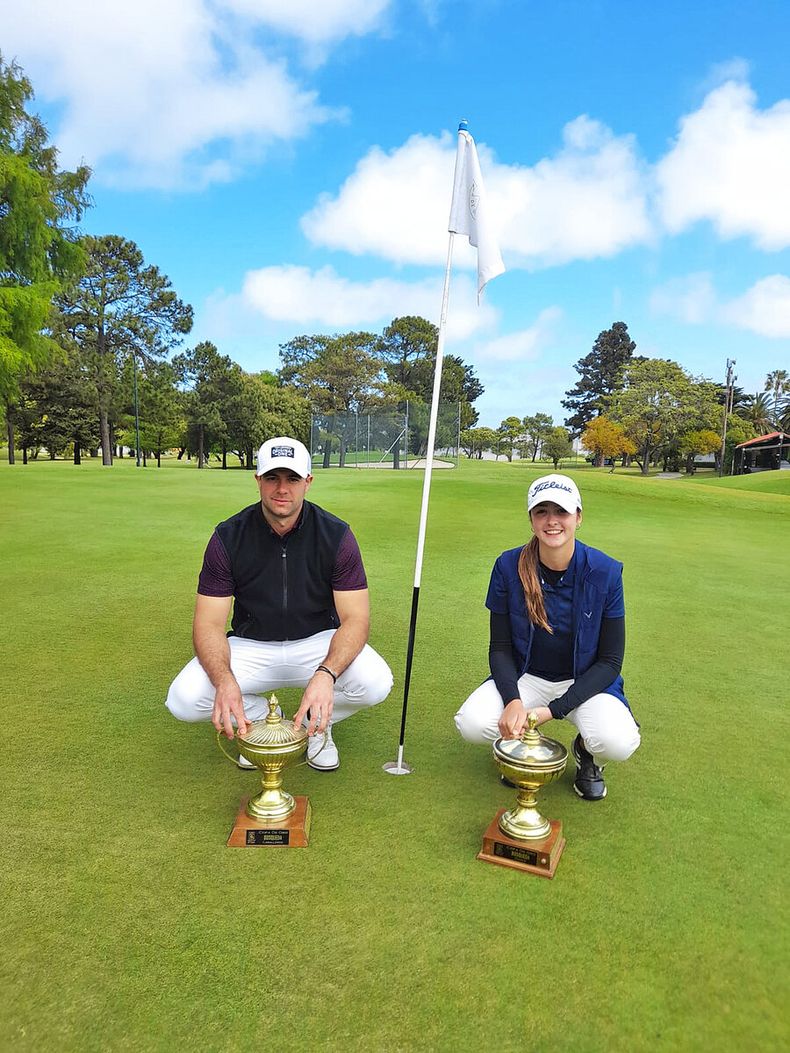 Agustín Tarigo y Chloe Stevenazzi