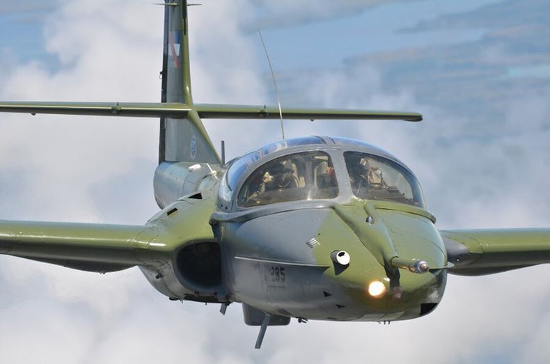 El Cessna A-37B está en servicio en Uruguay desde hace casi 47 años y es considerado por la FAU un avión de combate veterano que cuesta mantener operativo.