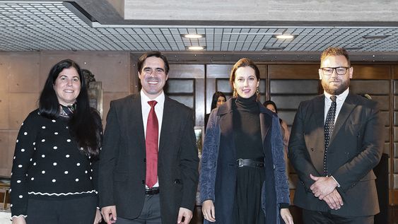 Rosalía García, vicepresidente del Sodre Claudio Aguilar, Alejandra Martí y consejero del Sodre Diego Silveira Rosalía García, vicepresidente del Sodre Claudio Aguilar, Alejandra Martí y consejero del Sodre Diego Silveira