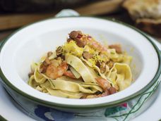 pasta con camarones de rocha al estilo de lucia soria pasta con camarones de rocha al estilo de lucia soria