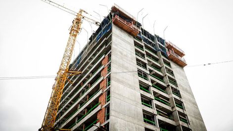 Búsqueda | Construcción de edificio de apartamentos en Montevideo.
