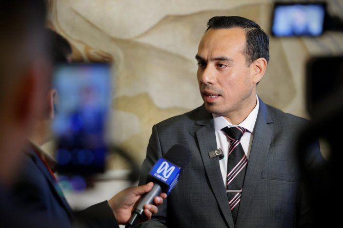 José Jerí, presidente interino de Perú.