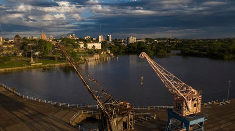 Vista de la ciudad de Salto. Foto: Nicolás Celaya / adhocFOTOS