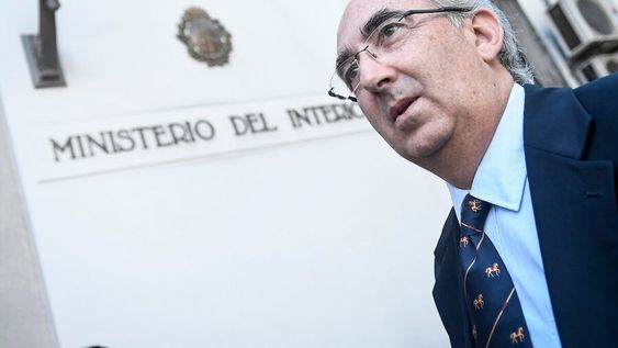 Guillermo Maciel en el Ministerio del Interior. Foto: Javier Calvelo / adhocFOTOS Guillermo Maciel en el Ministerio del Interior. Foto: Javier Calvelo / adhocFOTOS