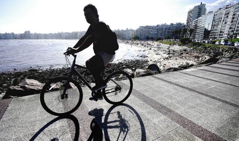 Rambla de Pocitos en Montevideo