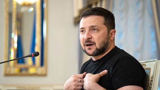 Volodímir Zelenski. Foto: Oleksandr Popenko, PIJL Volodímir Zelenski. Foto: Oleksandr Popenko, PIJL