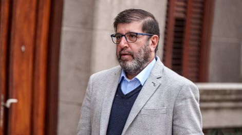 Fernando Pereira durante la asunción de Francisco Legnani como intendente de Canelones.