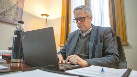 Búsqueda | Rodrigo Arim. Foto: Nicolás Garrido / Búsqueda