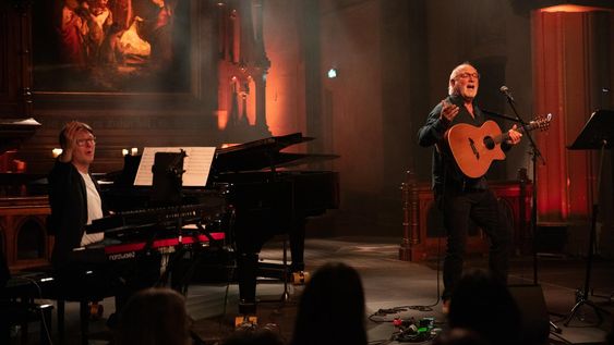 Daniel Amaro acompañado de Erik Halvorsen en Kulturkirken Jakob, Oslo