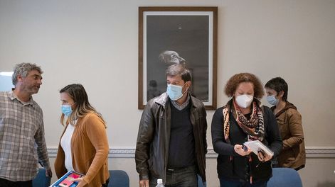 Búsqueda | Antes de asumir la presidencia del FA, Pereira ya recibió un pedido de entrevista de la Unidad Temática de las Ciudadanas. Foto: Pablo Vignali, adhocFOTOS