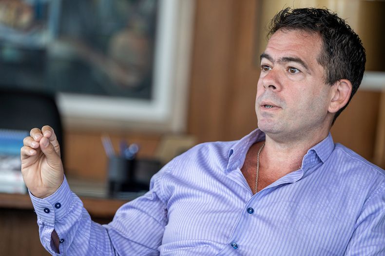 Presidente de la Cámara de Industrias, Leonardo García