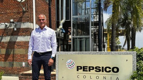 Martín Chacin, director de la planta de PepsiCo en Colonia. Foto: Pepsico