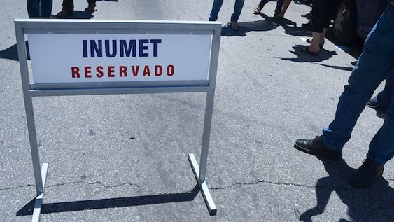 Concentración de trabajadores de Inumet Concentración de trabajadores de Inumet