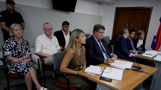 Audiencia por el caso Conexión Ganadera en el palacio de Tribunales. Audiencia por el caso Conexión Ganadera en el palacio de Tribunales.