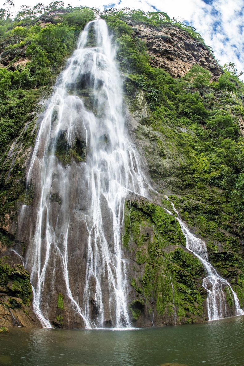 Cascada Boca da Onça, de 156 metros de altura.