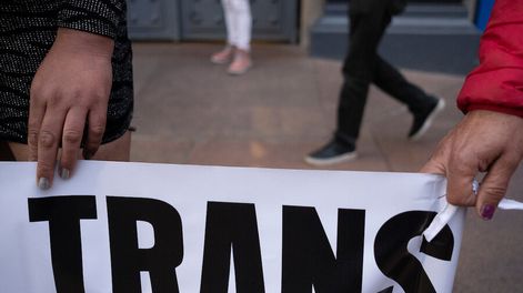 Búsqueda | Día de las identidades trans, en Montevideo. Foto: Pablo Vignali / adhocFOTOS