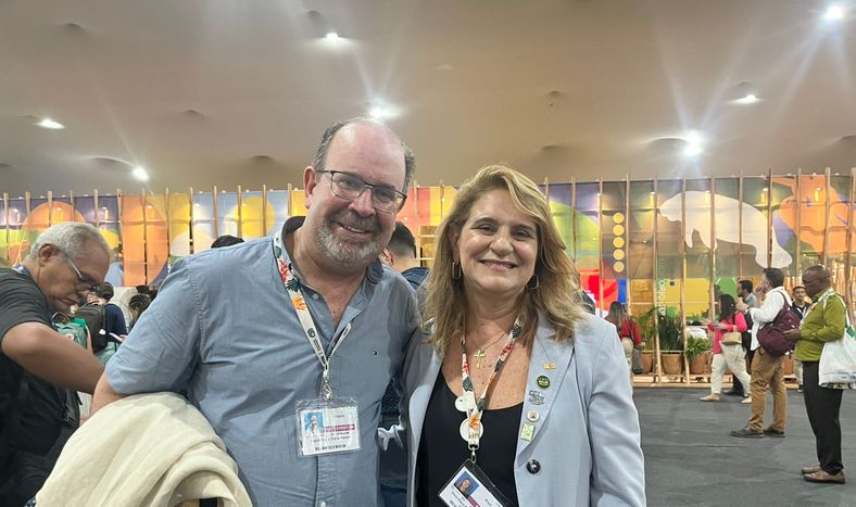 Los presidentes de INIA y de Embrapa, Miguel Sierra y Silvia Massruhá