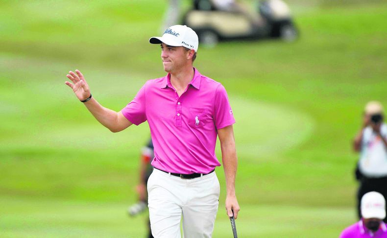 imagen de Con un rendimiento extraordinario, el estadounidense Justin  Thomas ganó el BMW Championship y pasó a liderar la FedEx