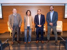 Enrique Pons, Paula Berro, Ignacio Miranda Mendoza y Sebastián Ben.&nbsp;