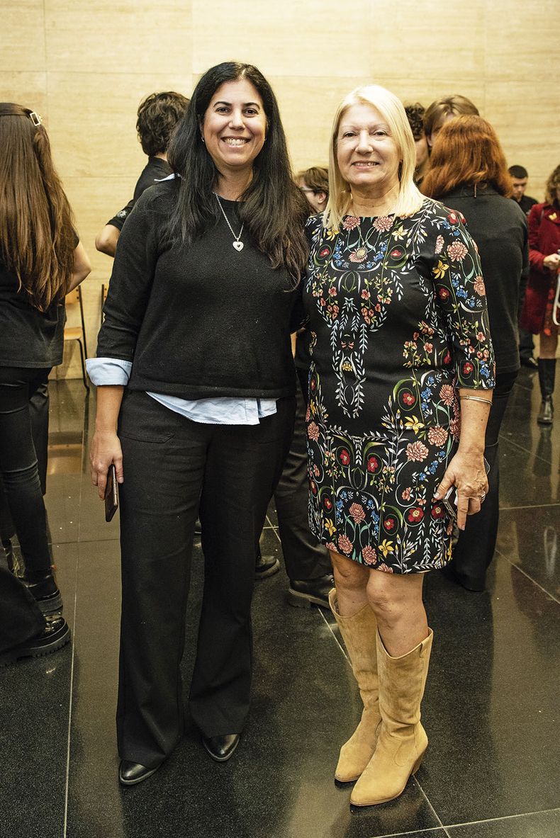 Del Sodre: coordinadora ejecutiva Rosalía García y gerenta general Silvana Pagliaro