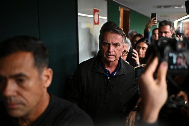 El expresidente de Brasil Jair Bolsonaro