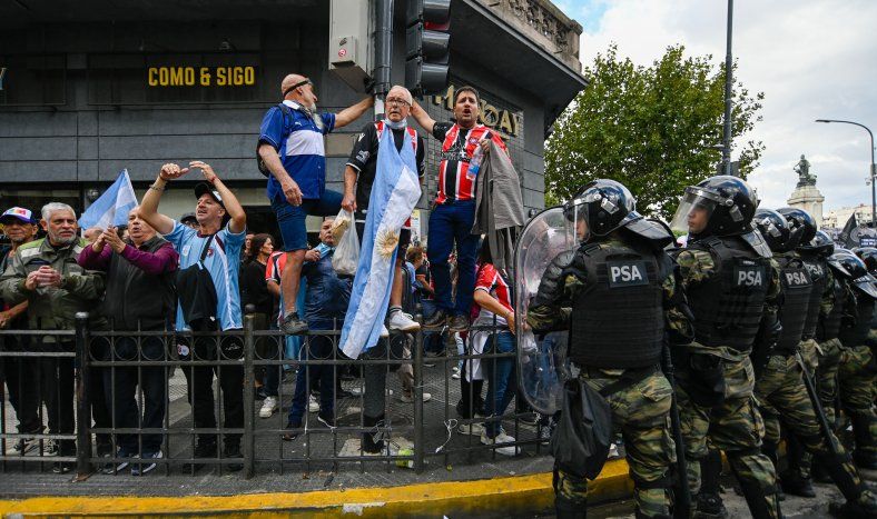 Movilizaciones en Buenos Aires en contra del gobierno de Javier Milei, 12 de marzo de 2025