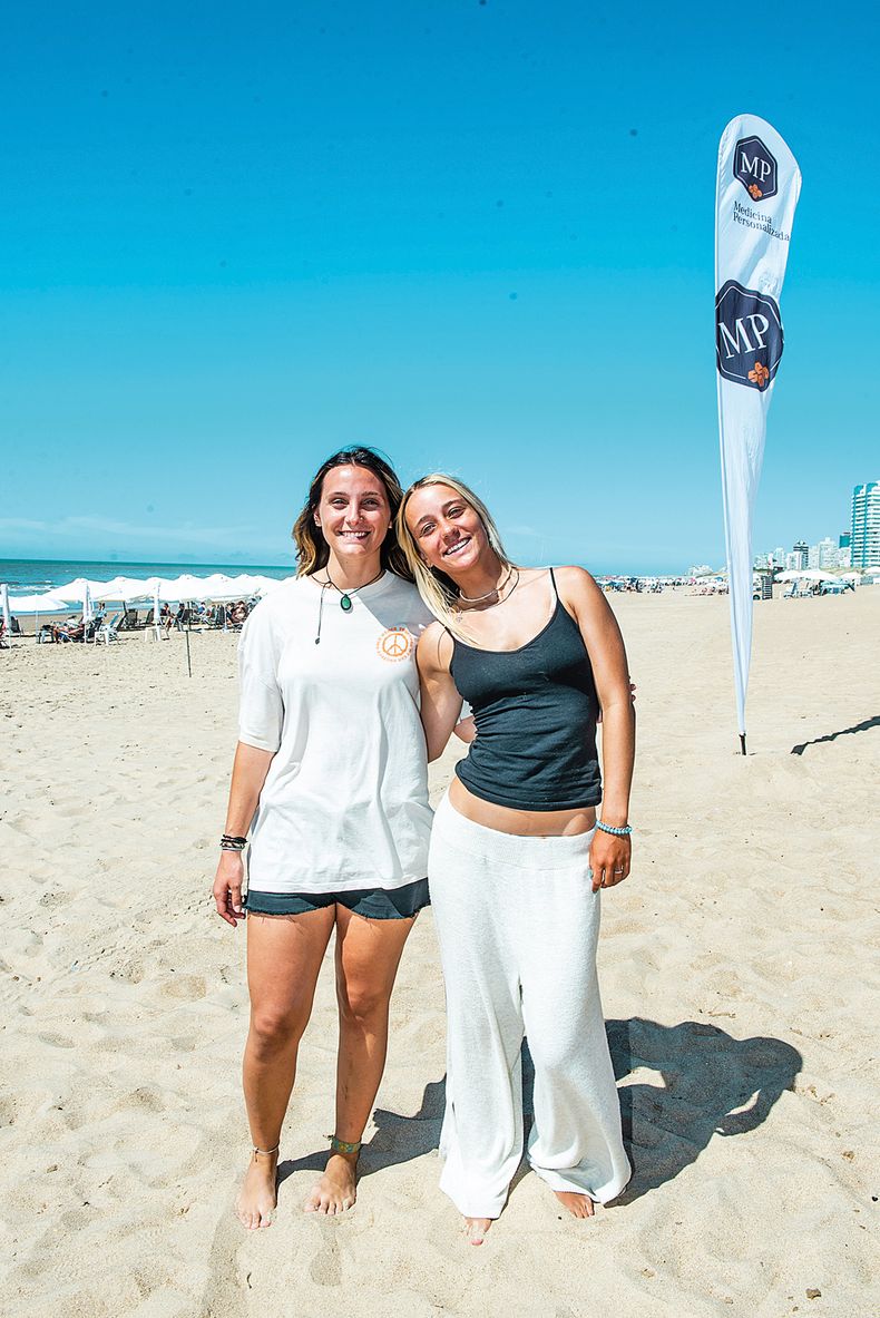 María Victoria Batalla y Ariadna Parfenova, instructoras de Salty Girls