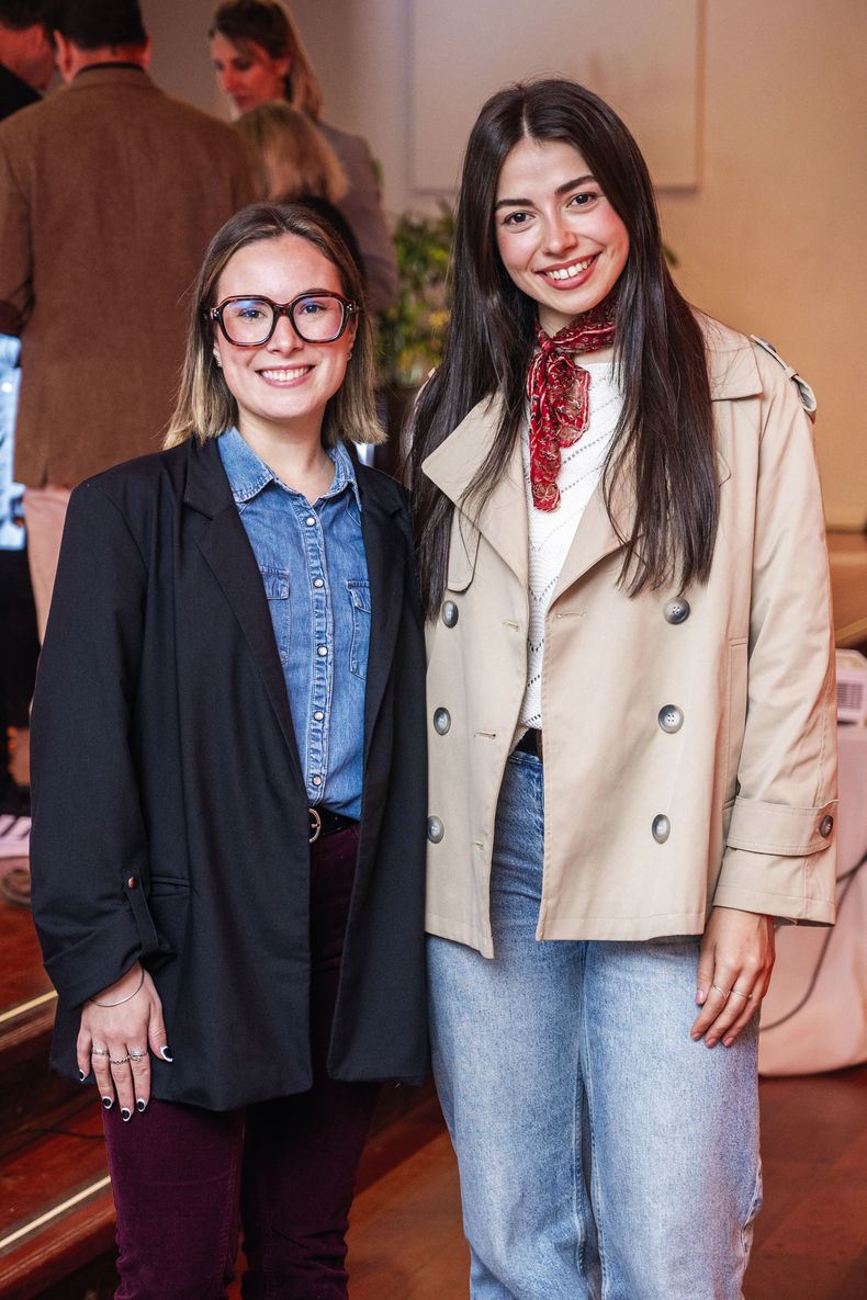 Melisa Hernández y Eugenia Berriel.