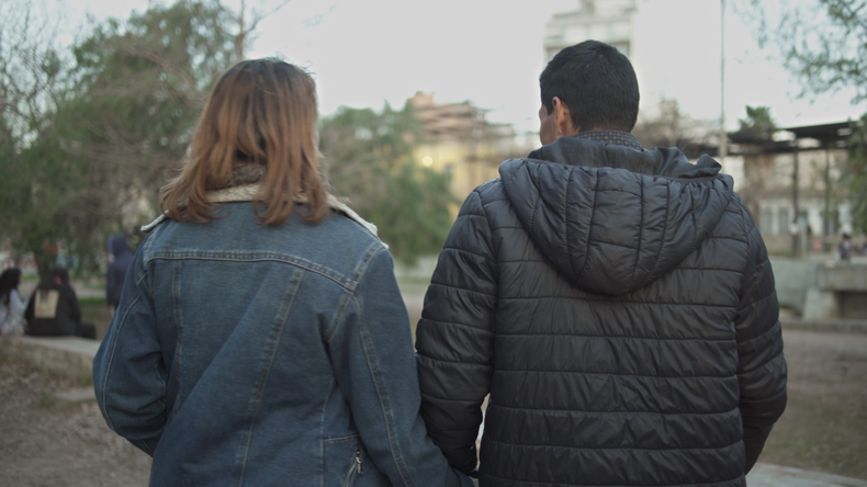 El amor duerme en la calle.