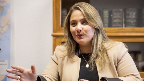 La directora Nacional de Industrias, Susana Pecoy. Foto: Nicolás Garrido