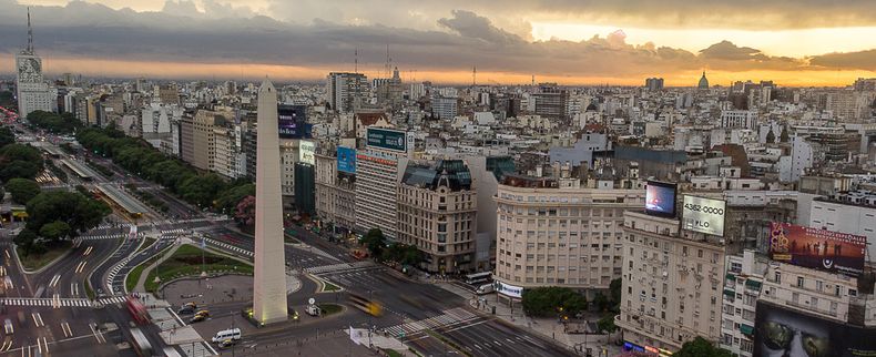 Vista aérea de Buenos Aires