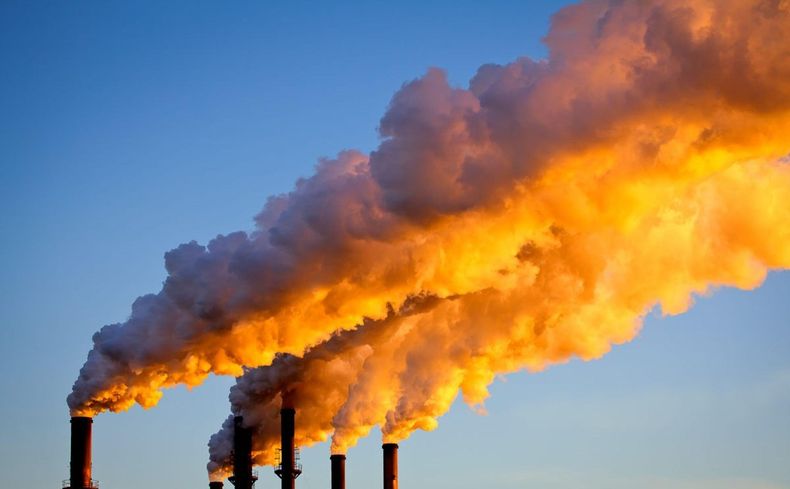 Humo de una fábrica