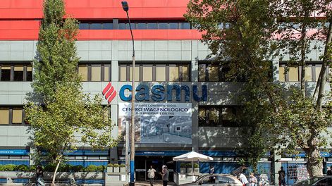 Ingreso a uno de los sanatorios del Casmu. Foto: Ricardo Antúnez / adhocFOTOS