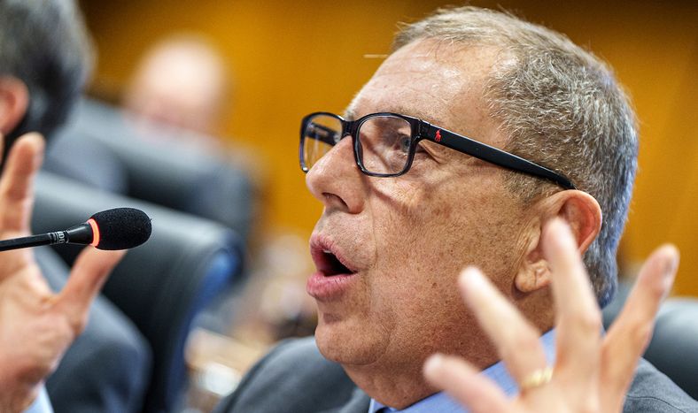 Oddone en la presentación del Presupuesto en el Parlamento, el 5 de setiembre.