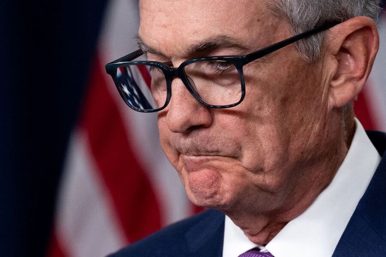 Jerome Powell, presidente de la Fed. Foto: AFP