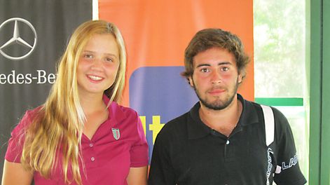 imagen de En el Club del Lago Golf, Priscilla Schmid y Facundo Álvarez se consagraron como los nuevos campeones nacionales juveniles