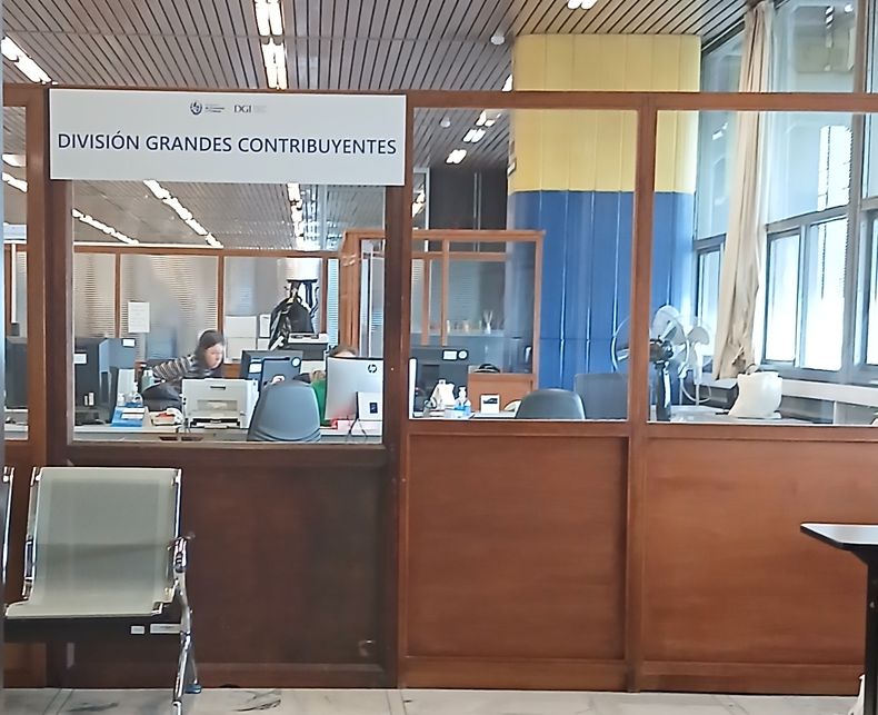 Sector de Grandes Contribuyentes de la DGI.